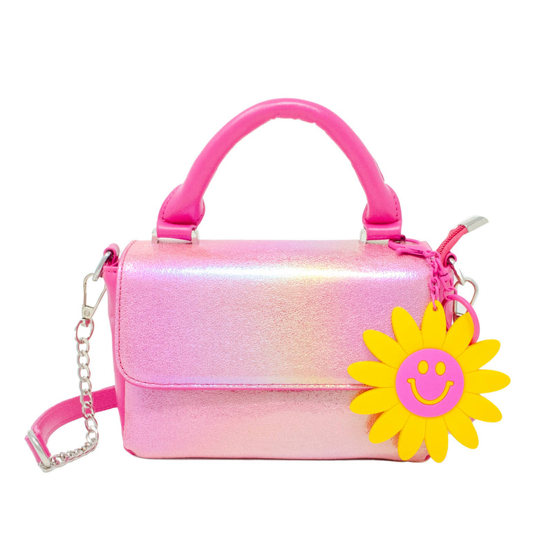 Shiny Baguette Handbag