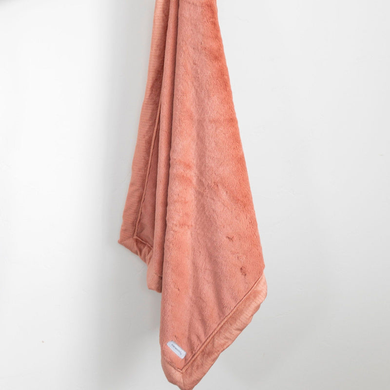 Saranoni Lush Receiving Blanket | Clay