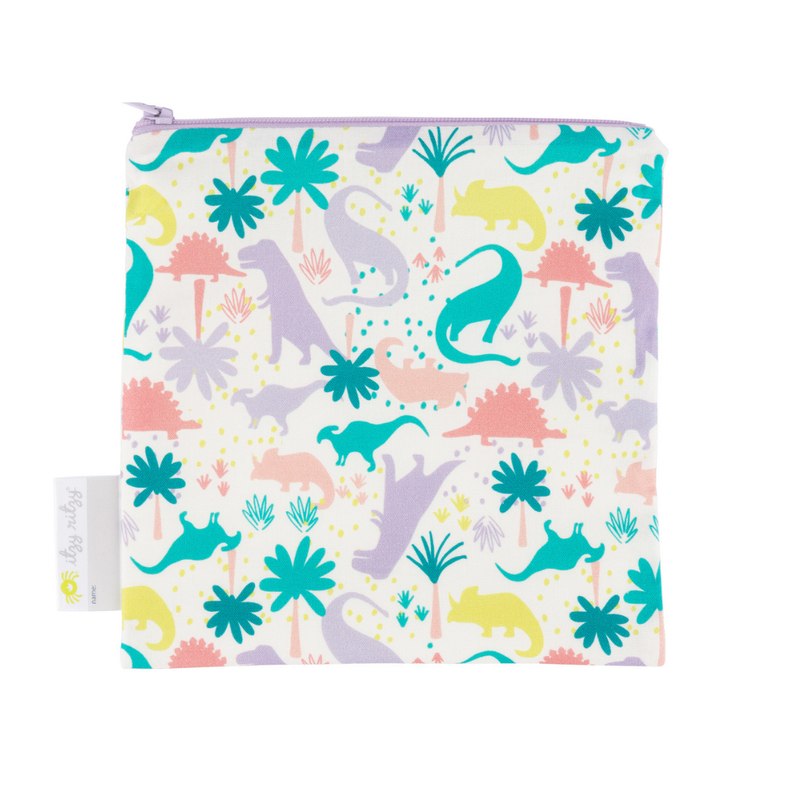 Itzy Ritzy Reusable Snack & Everything Bag Darling Dinos