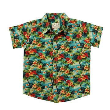 Me & Henry Maui Printed Shirts | Hibiscus