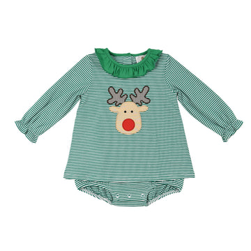 Cypress Row Reindeer Games Girls Drew Day Skirted Bubble