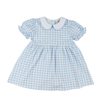 Cypress Row Blue Gingham Collins Classic Dress