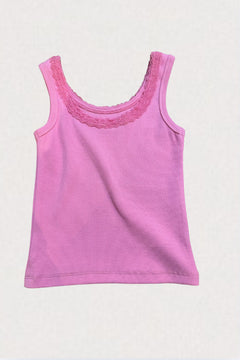 Theme Stella Ribbed Tank | Candy Pink