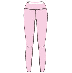 Parfum De Fit Air Accent 7/8 Leggings | Petal Pink