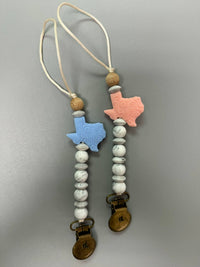 Texas Paci Toy Clips - All Silicone