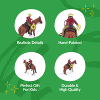 Big Country Four Sixes Ranch Cowboy & Quarter Horse