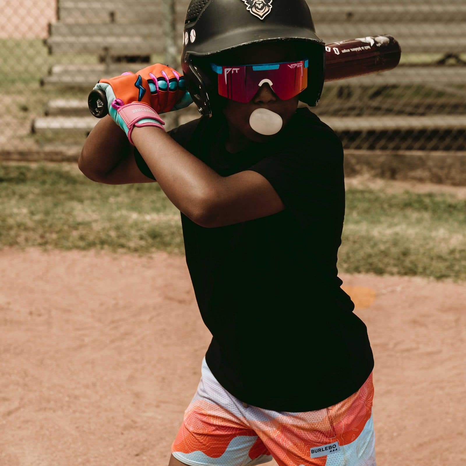 Burlebo Youth Mesh Training Shorts | Sedona Topo