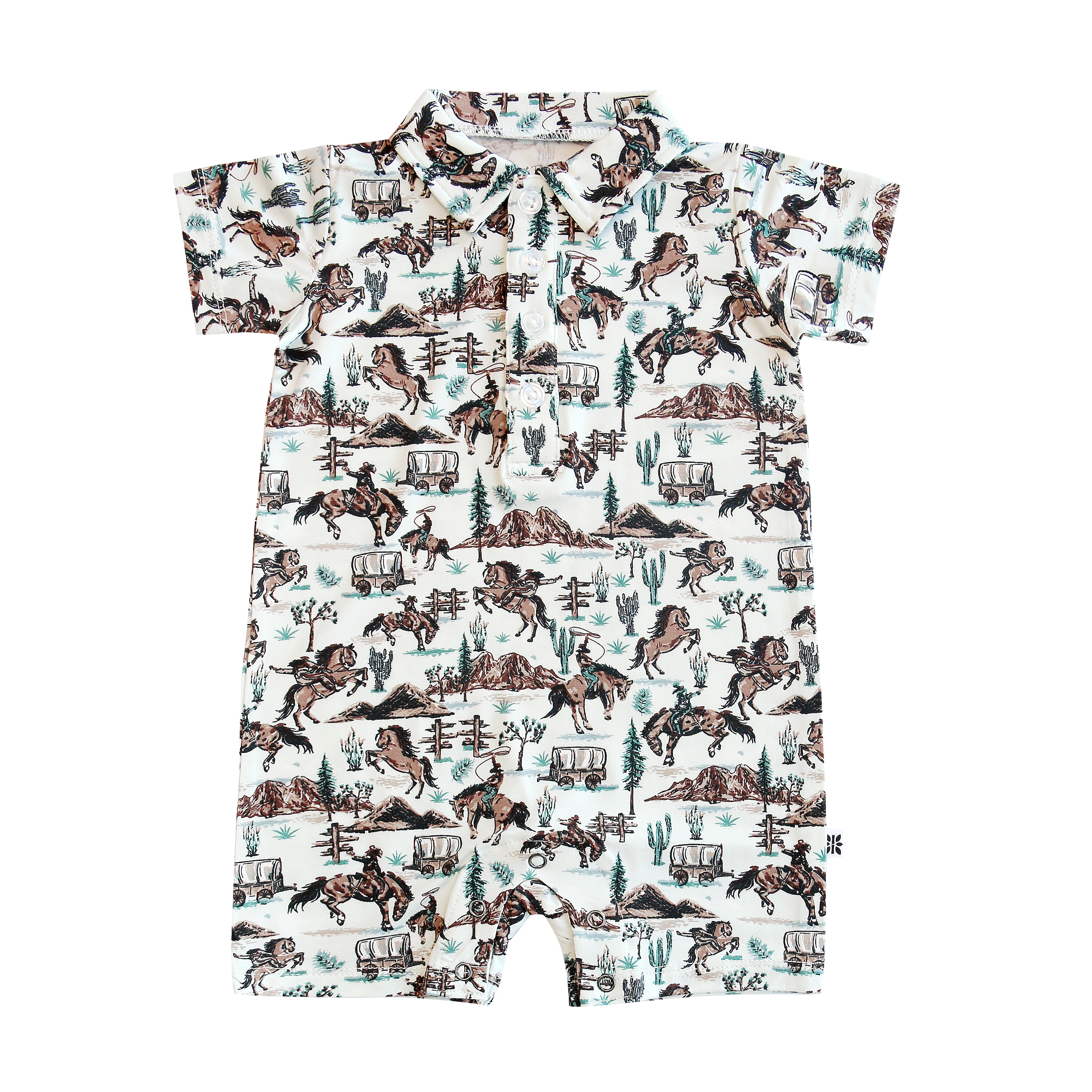 Polo Romper | Buffalo Bill