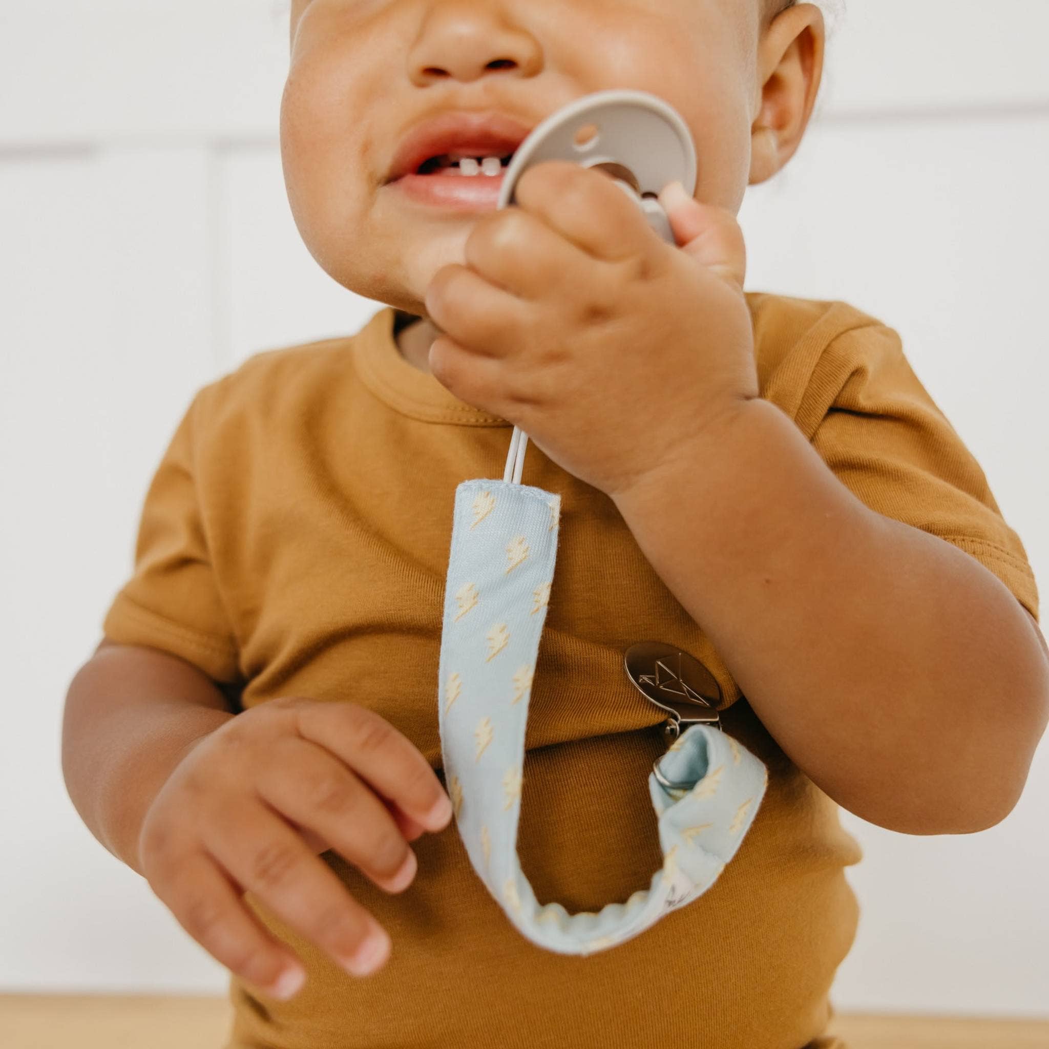 Copper Pearl Binky Clips |Vance