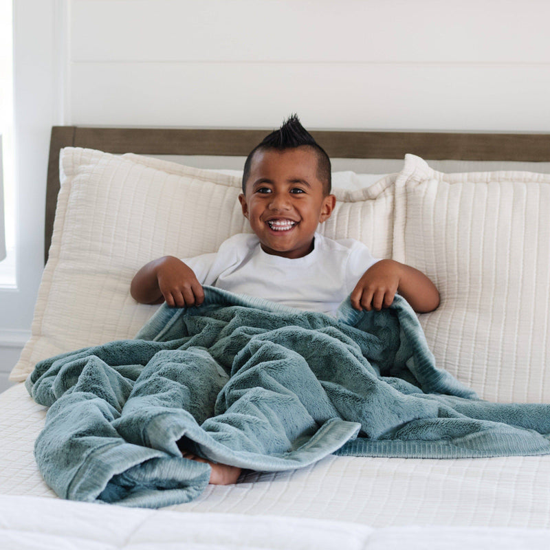 LUSH TODDLER BLANKETS: Buttermilk