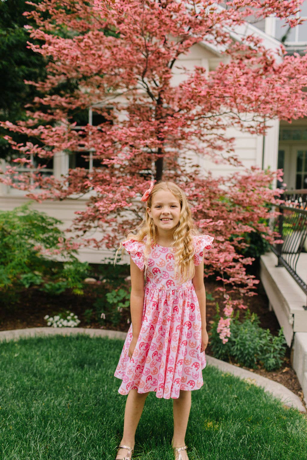 Olivia Dress in Horse Shoe