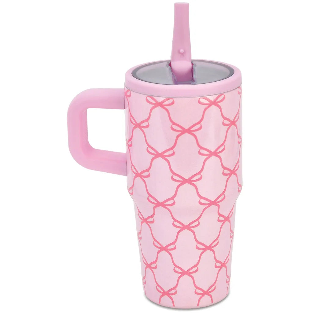 Iscream Sweet Trellis Bow Mini Travel Cup