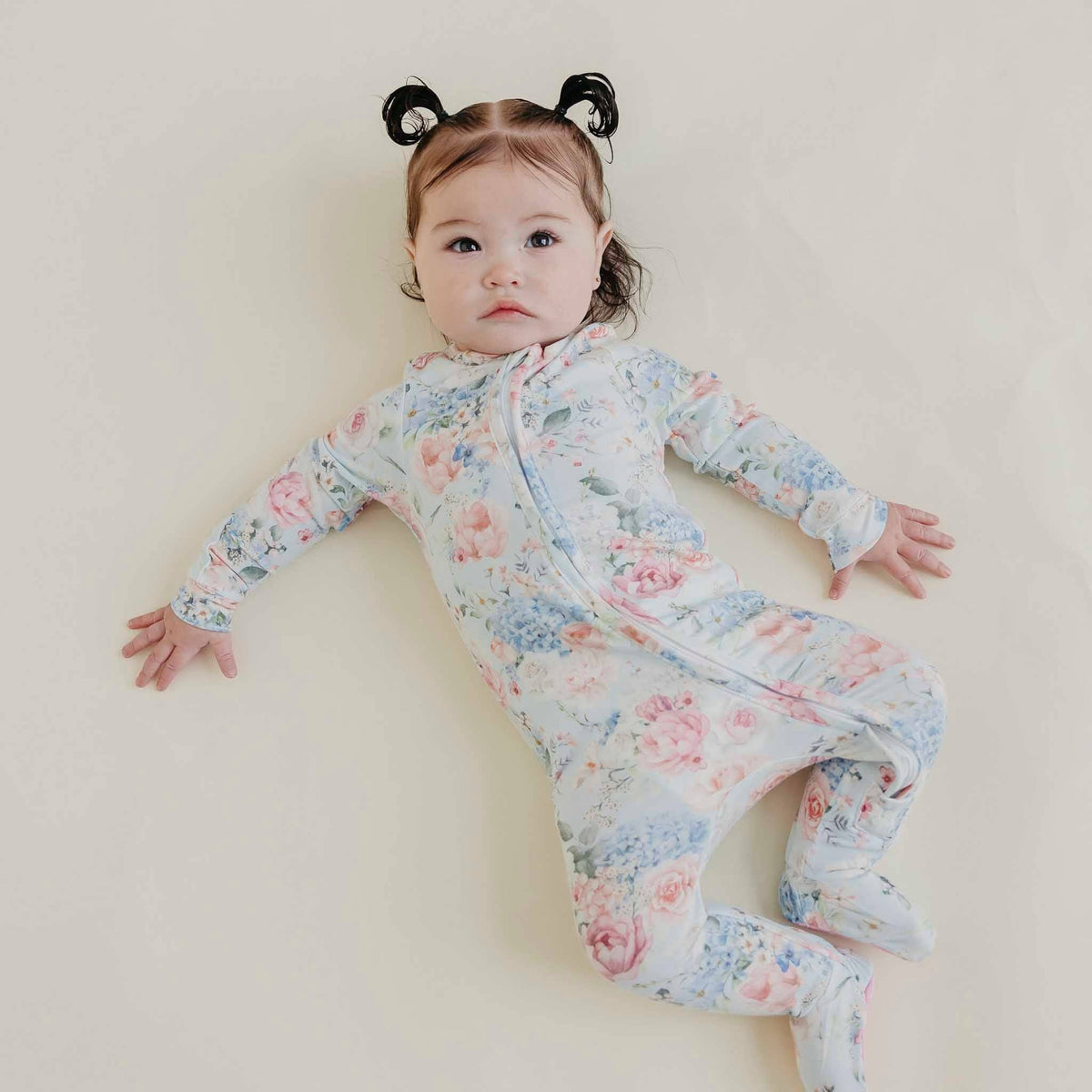 Zip-Up Footie Pajama - Genevieve