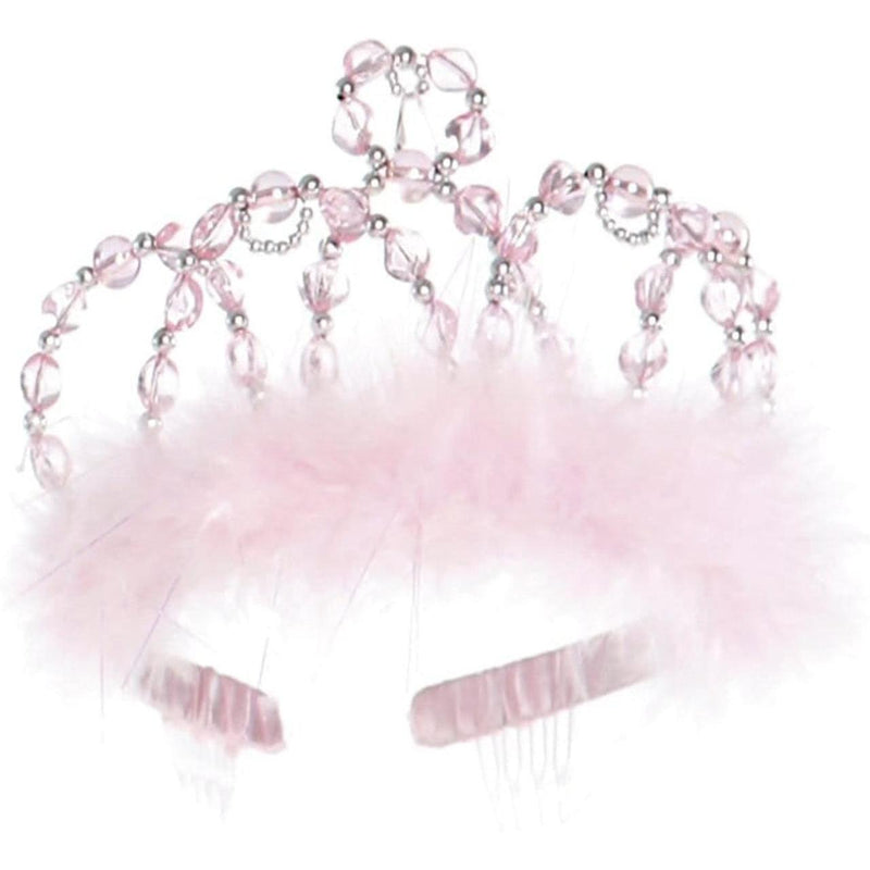 Great Pretenders Pink & Silver Princess Tiara - Baby Biz