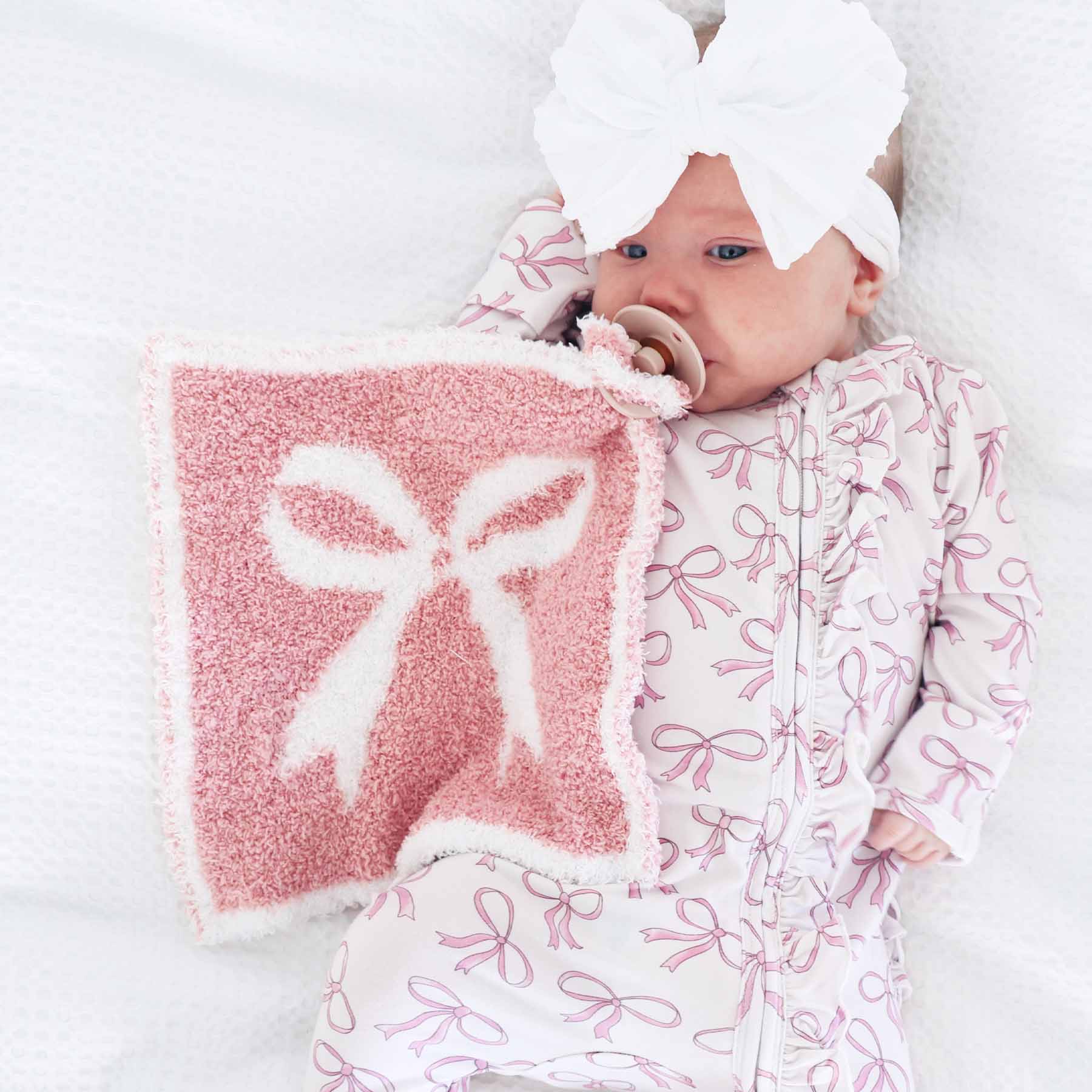 CuddleLane™ Luxe Lovey | Bows
