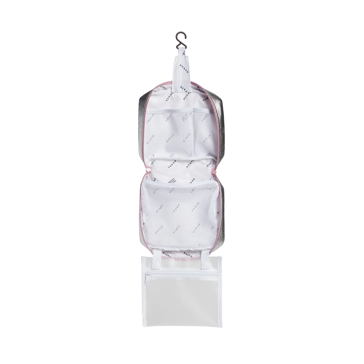 Pink & Silver Bensen Toiletry Kit - Baby Biz