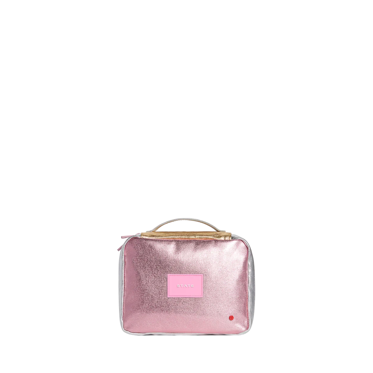Pink & Silver Bensen Toiletry Kit - Baby Biz