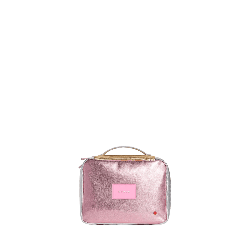 Pink & Silver Bensen Toiletry Kit - Baby Biz