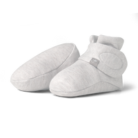 Viscose Bamboo + Organic Cotton Baby Boots - Storm Gray: 0-3M