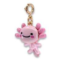 Charm It! Gold Swivel Axolotl Charm