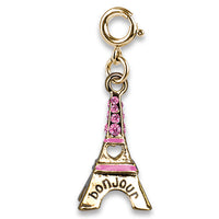 Charm It! Gold Eiffel Tower Charm