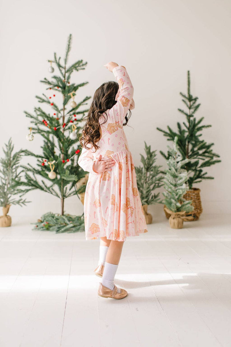 Gwendolyn Dress in Gingerbread