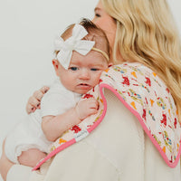 Copper Pearl Premium Burp Cloths | Wonder Woman