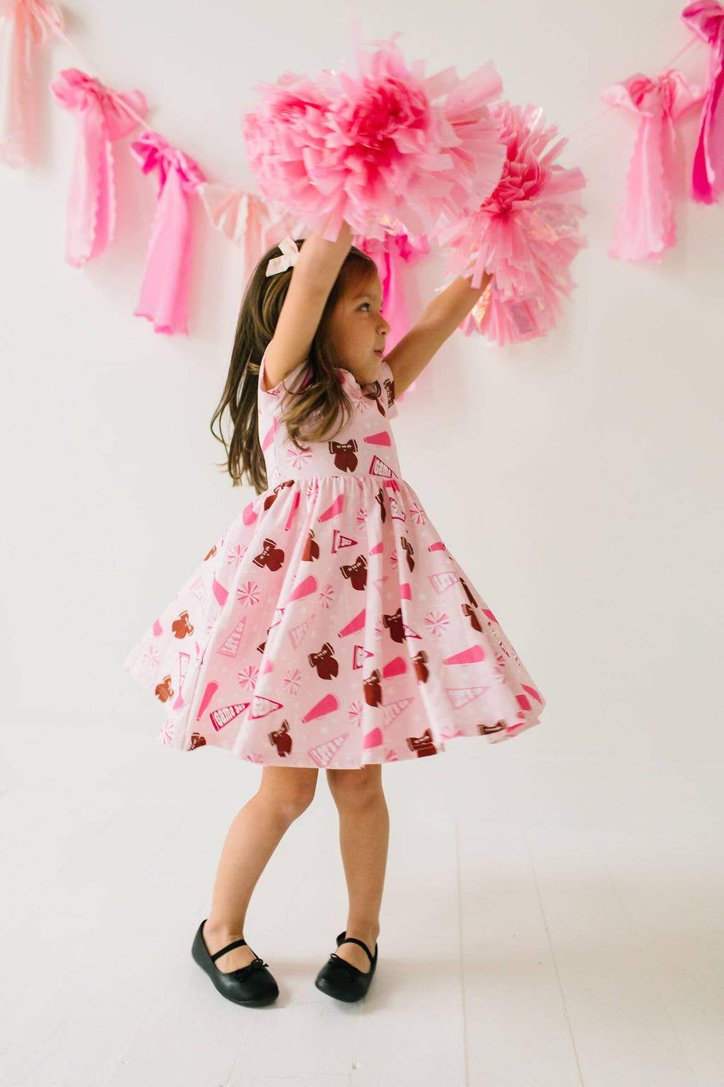 Classic Twirl Dress in Game Day