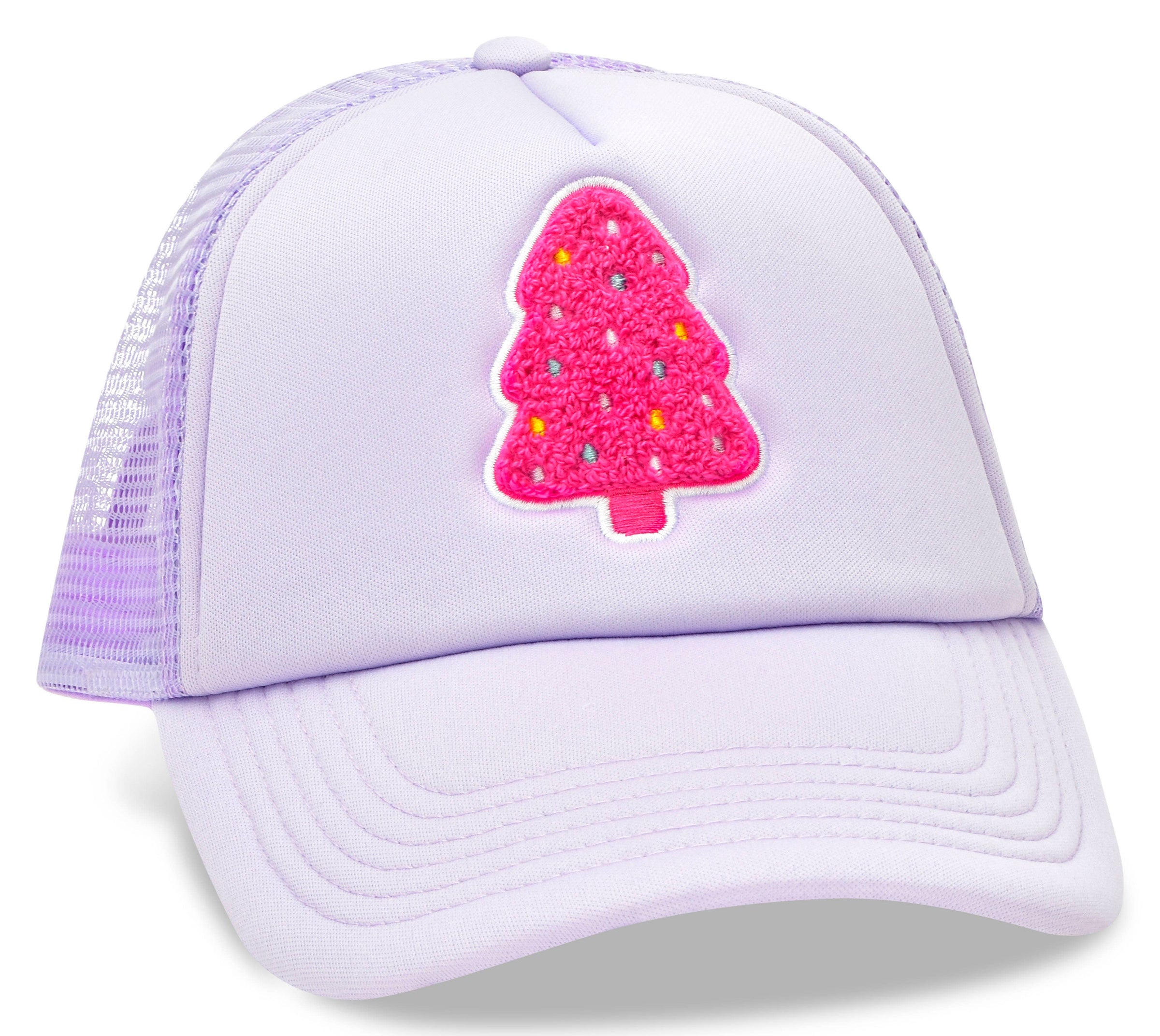 HOLIDAY TREE TRUCKER HAT