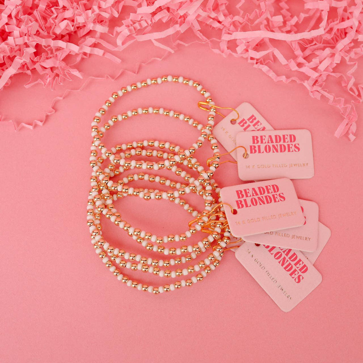 White Demi Bracelet