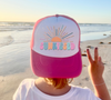 Sunkissed Hat - Youth Hat - Summer Hat for Kids: Hot Pink