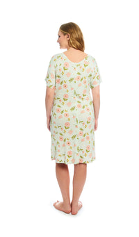 Everly Grey Rosa Hospital Gown Carnation
