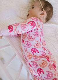 Zippy Bamboo Baby PJ in Horse Shoe