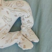 Zip-Up Footie Pajama - Dylan