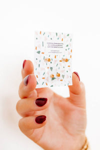 Screwback Stud Earrings - Nora Heart Teal