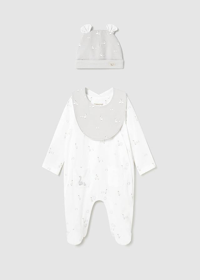 Mayoral Long Pijama Gift Set | White