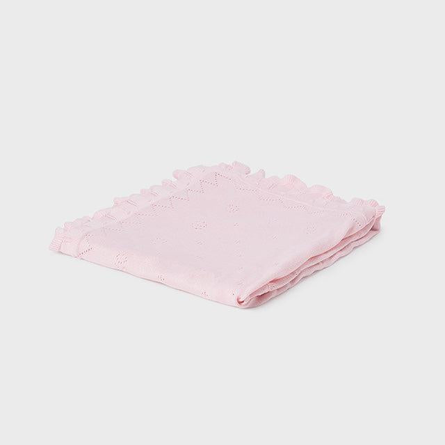 Mayoral Knit Baby Blanket | Crystal