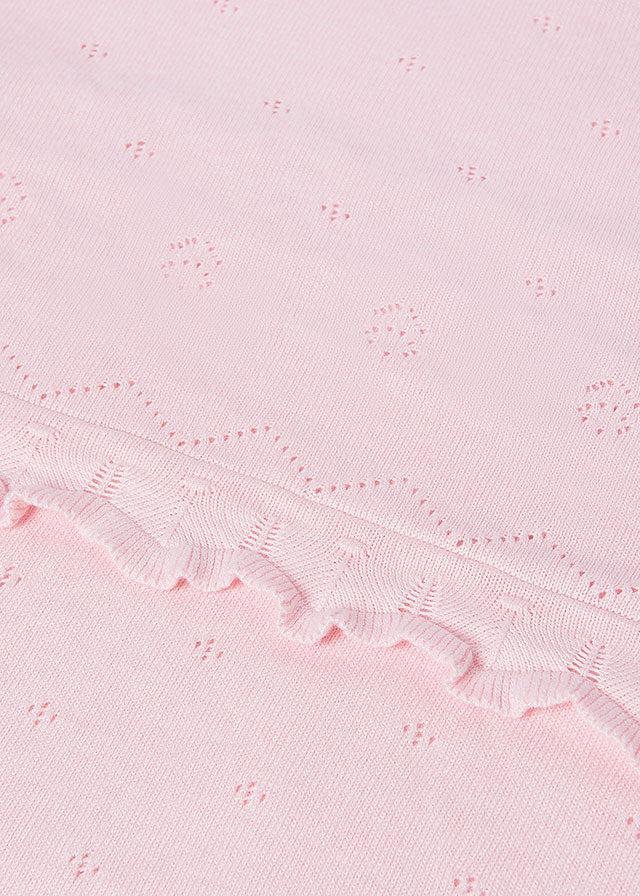 Mayoral Knit Baby Blanket | Crystal
