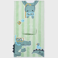Mayoral Hooded Towel | Apple