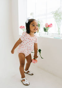 Harlow Romper in Sweetheart