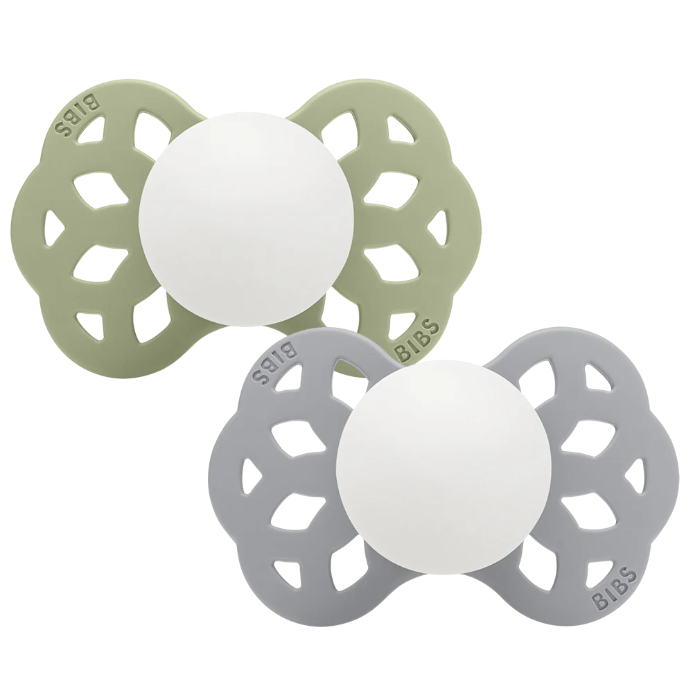 BIBS Infinity Pacifier Silicone Size 1 2pk