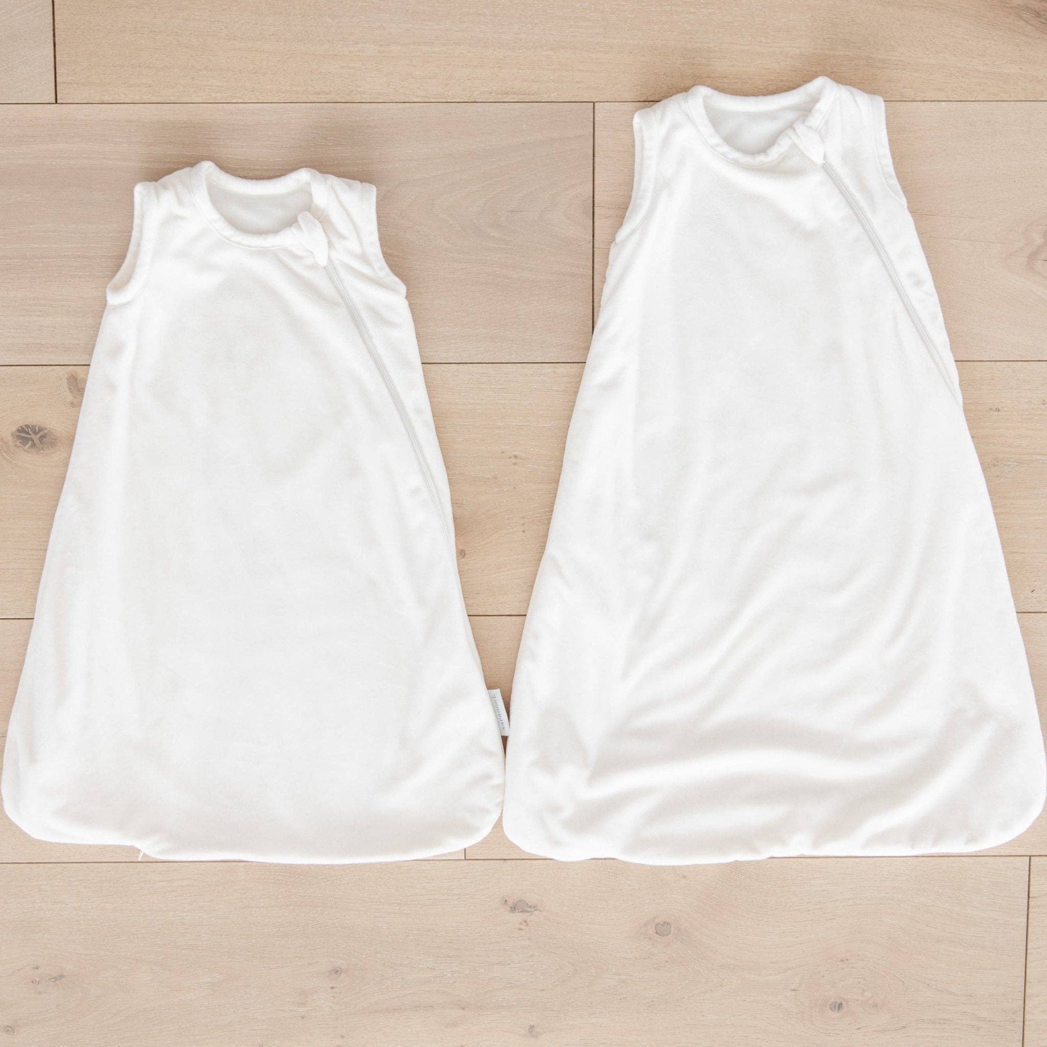 WEARABLE BLANKETS: Feather / Medium Minky