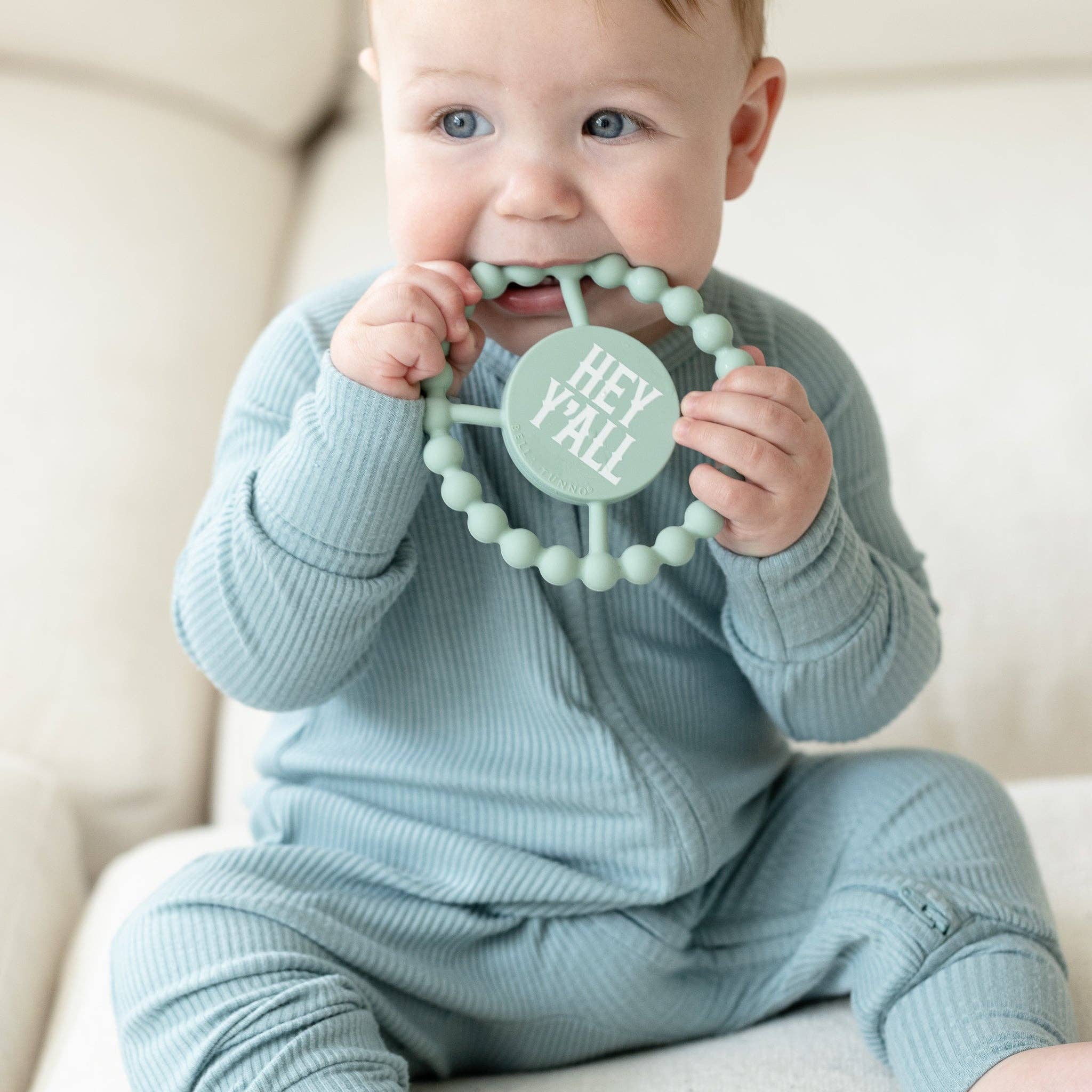 Hey Yall Happy Teether: Blue