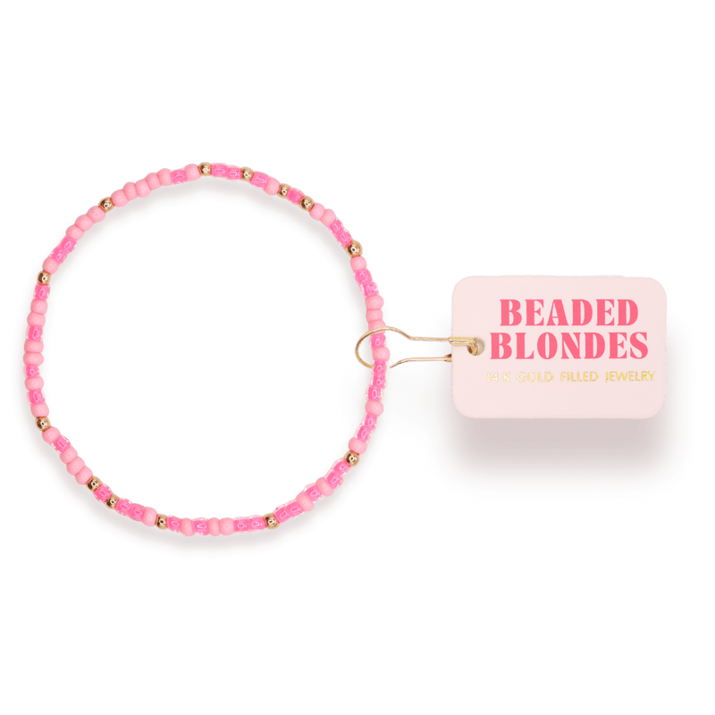Hot Pink Sprinkle Bracelet - Baby Biz