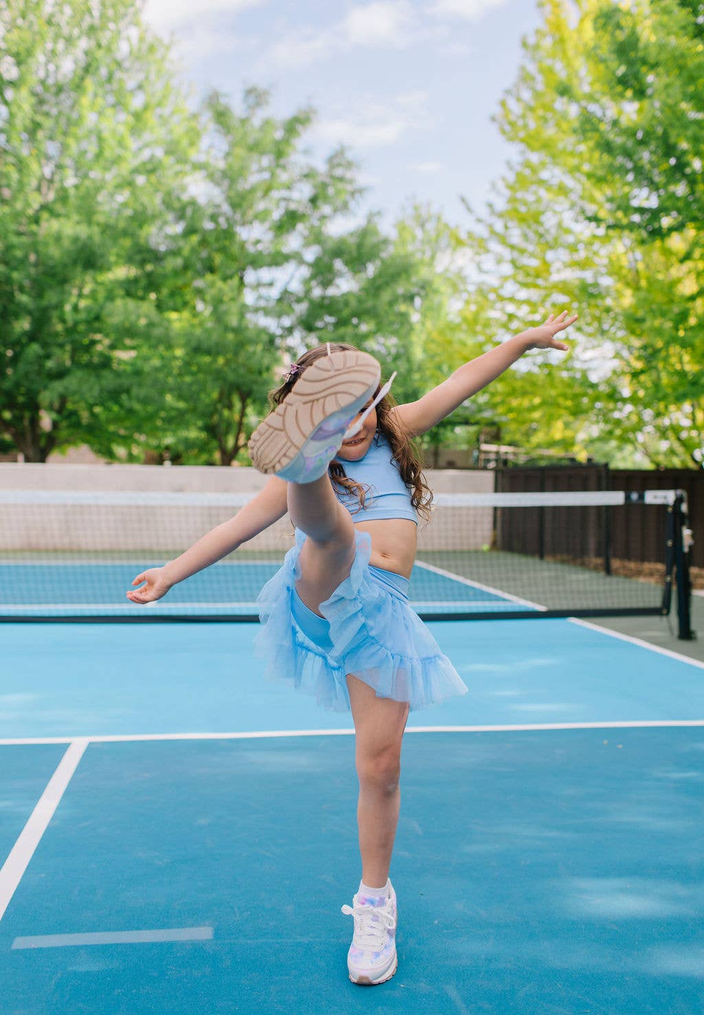 Ashlyn Athletic Set in Sky Blue