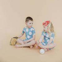 Copper Pearl 2-Piece Short Sleeve Pajama Set | Slugger