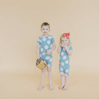 Copper Pearl 2-Piece Short Sleeve Pajama Set | Slugger