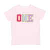 First Birthday Patch Short Sleeve T-Shirt