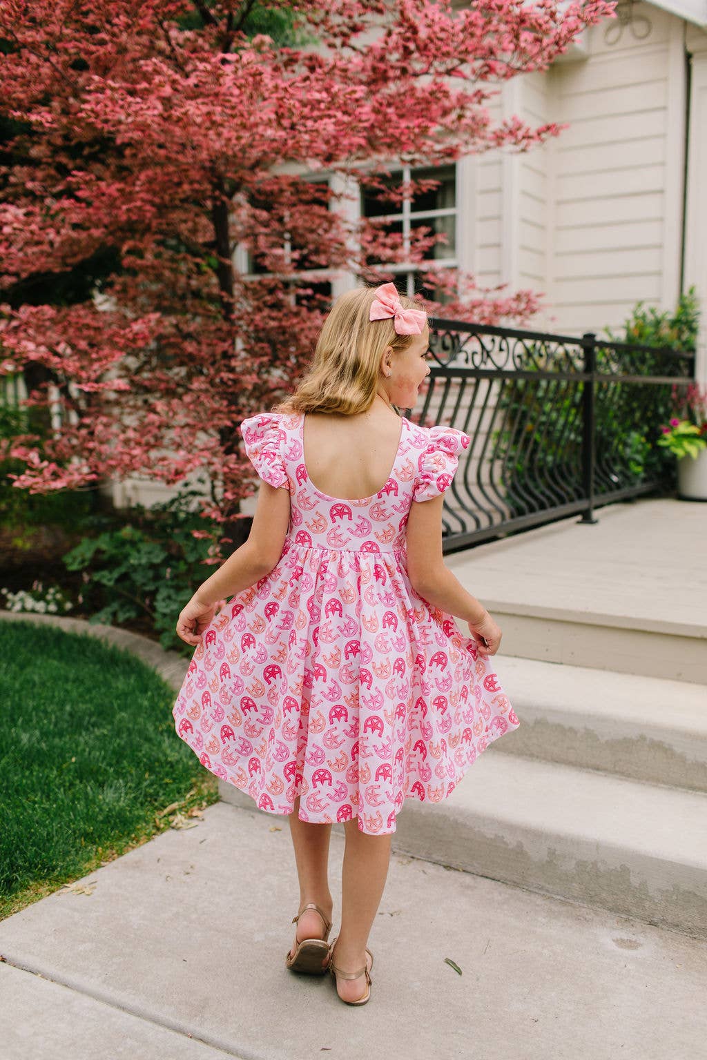 Olivia Dress in Horse Shoe