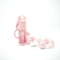 Sparkle POP Pink Shimmer Lip Gloss Bag Charms